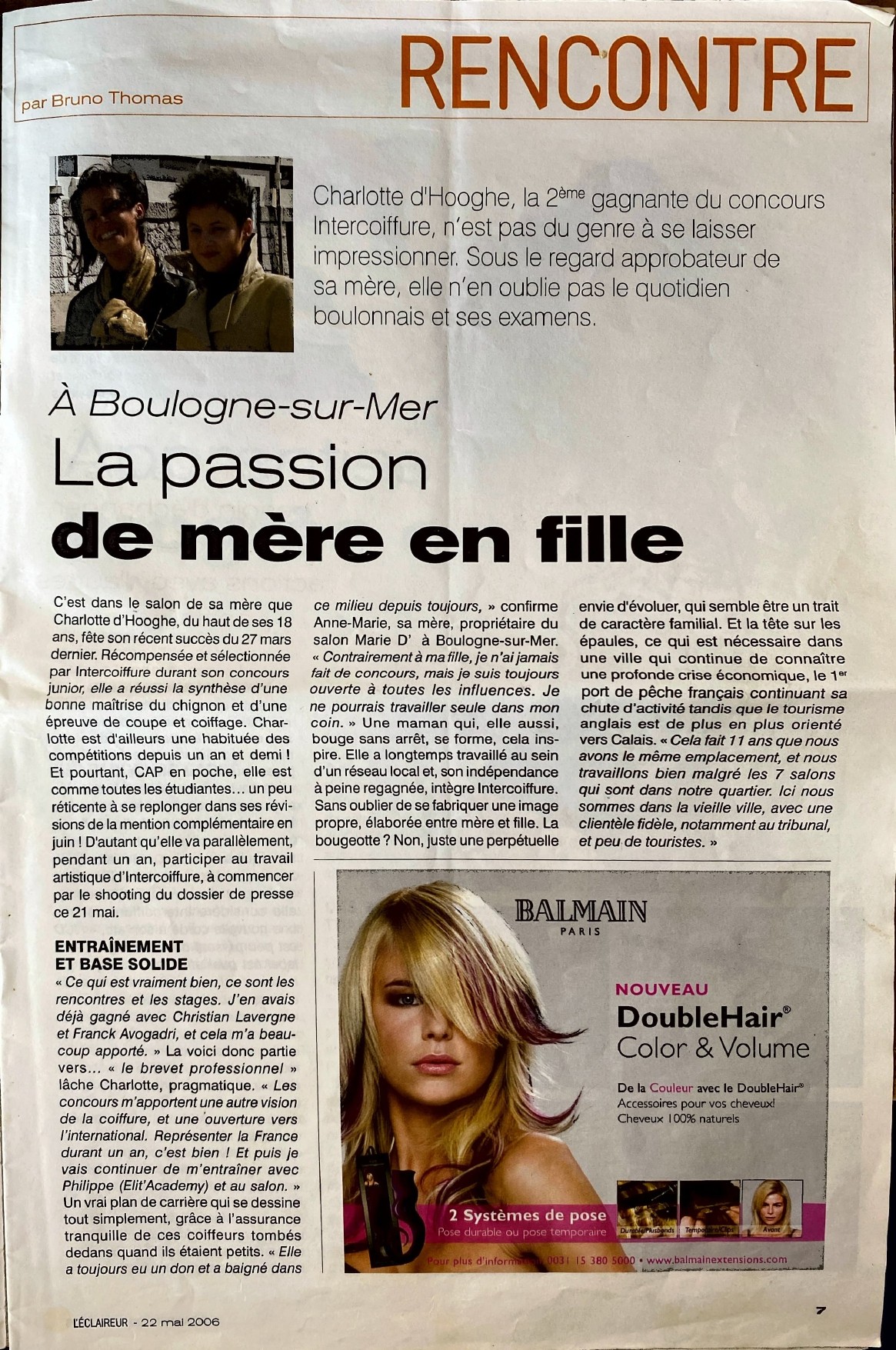 Édito — Portrait & histoire